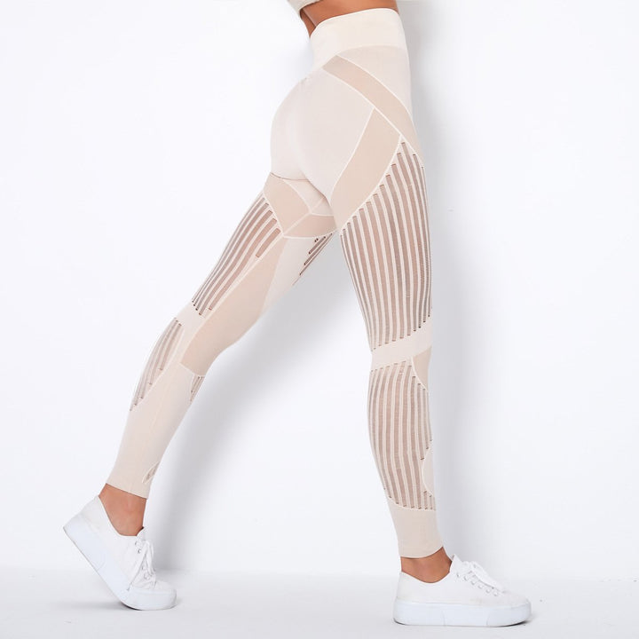 High-Waist-Yogahose mit Po-Lifting-Effekt
