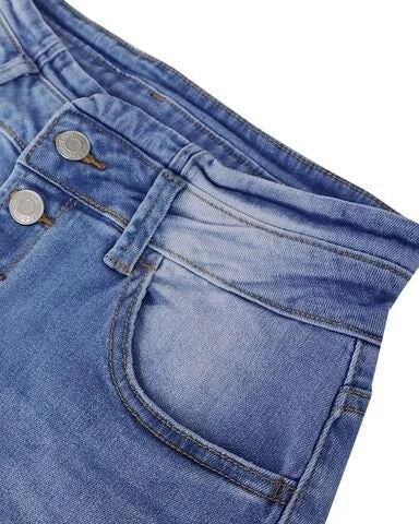 Bootcut-Jeans mit hoher Taille