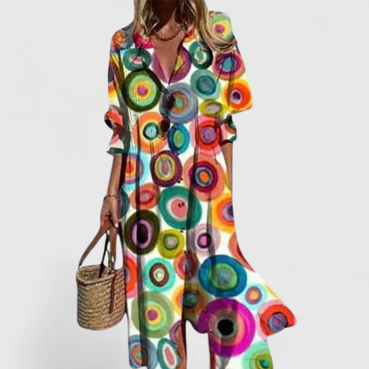 Elegantes Boho-Kleid