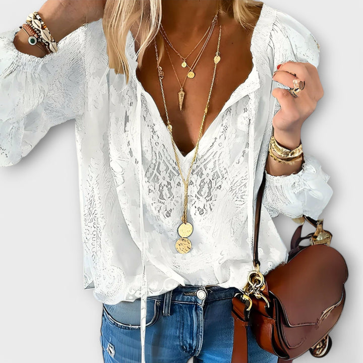Anspruchsvolle Bluse