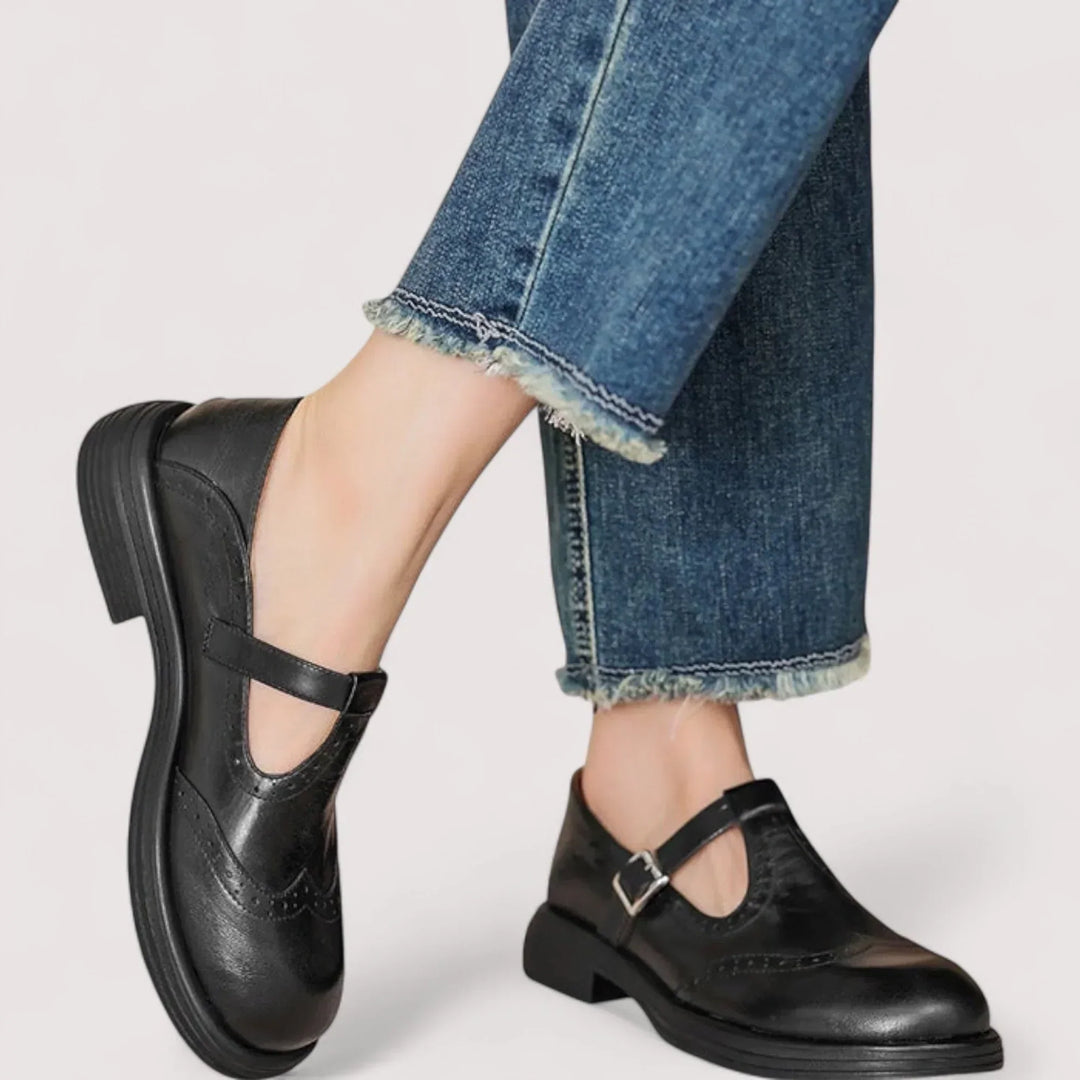 Damen Orthopädische Mary Jane Freizeit Schuhe