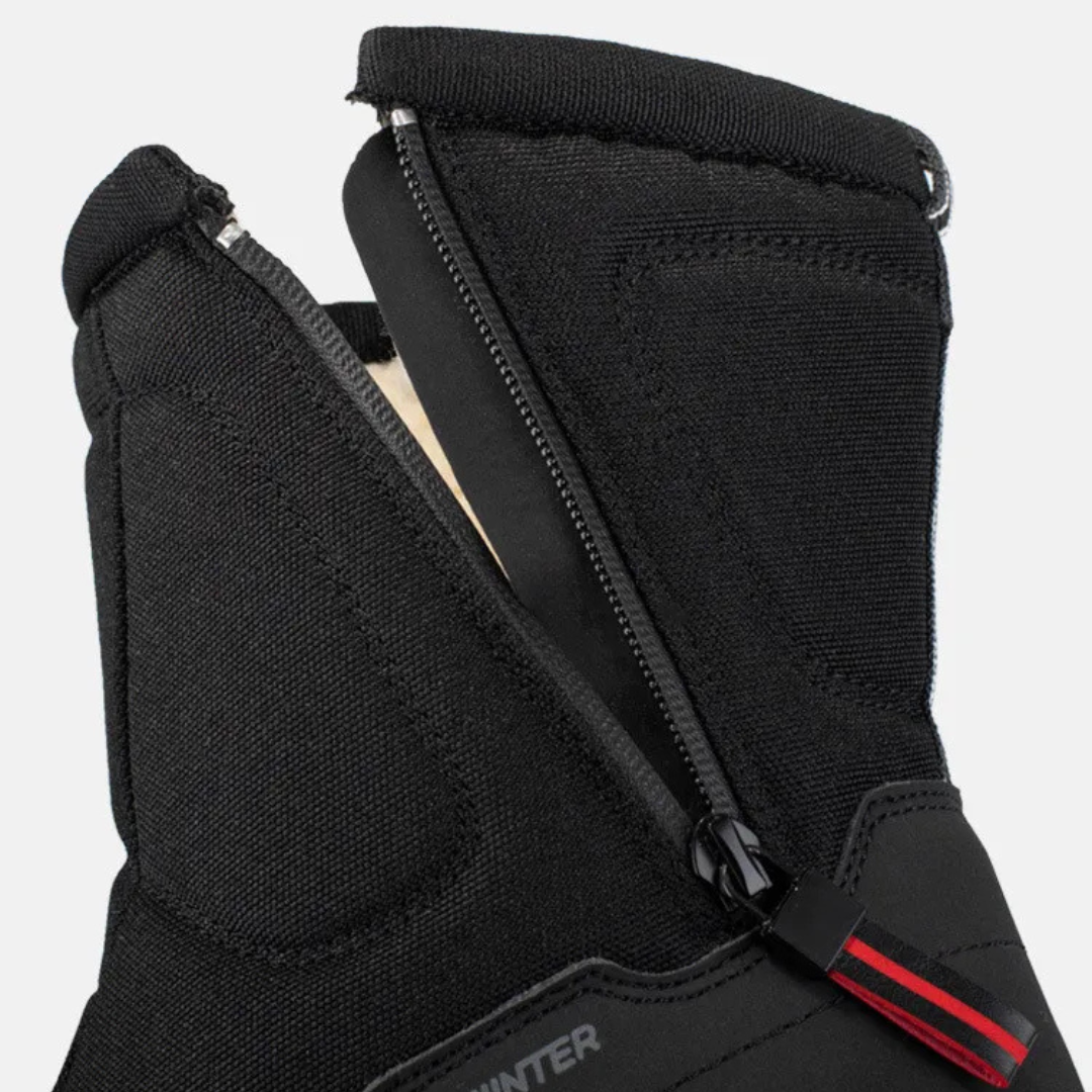 Wasserdichte Winterstiefel Damen gefüttert mit Reißverschluss