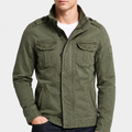 Cargo Jeansjacke mit Mehrfach-Taschen & Robustem Design