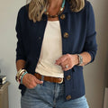 Legeres Sakko mit Revers und Tasche