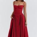 Korsett-Midikleid