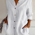 Glanzvolle Eleganz Bluse