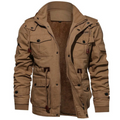 Herren Übergangsjacke mit warmem Futter & Multitaschen