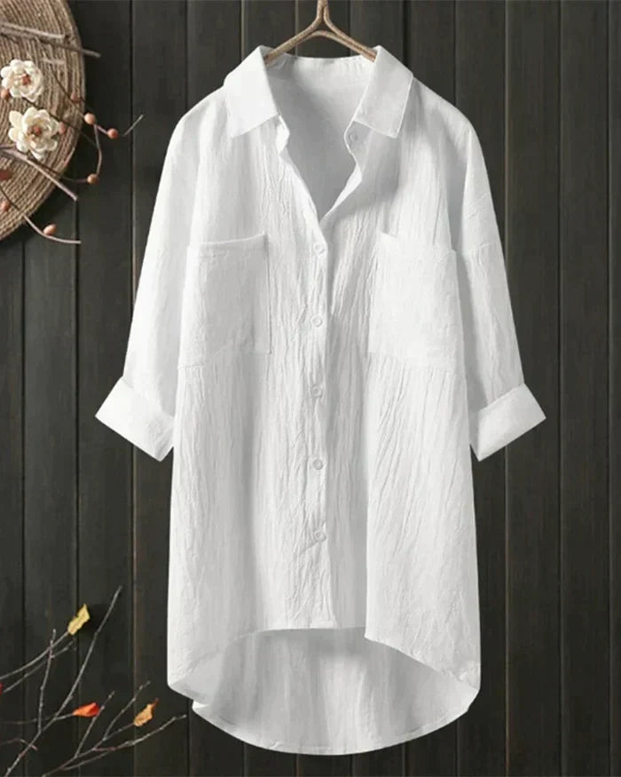 Weiße bluse