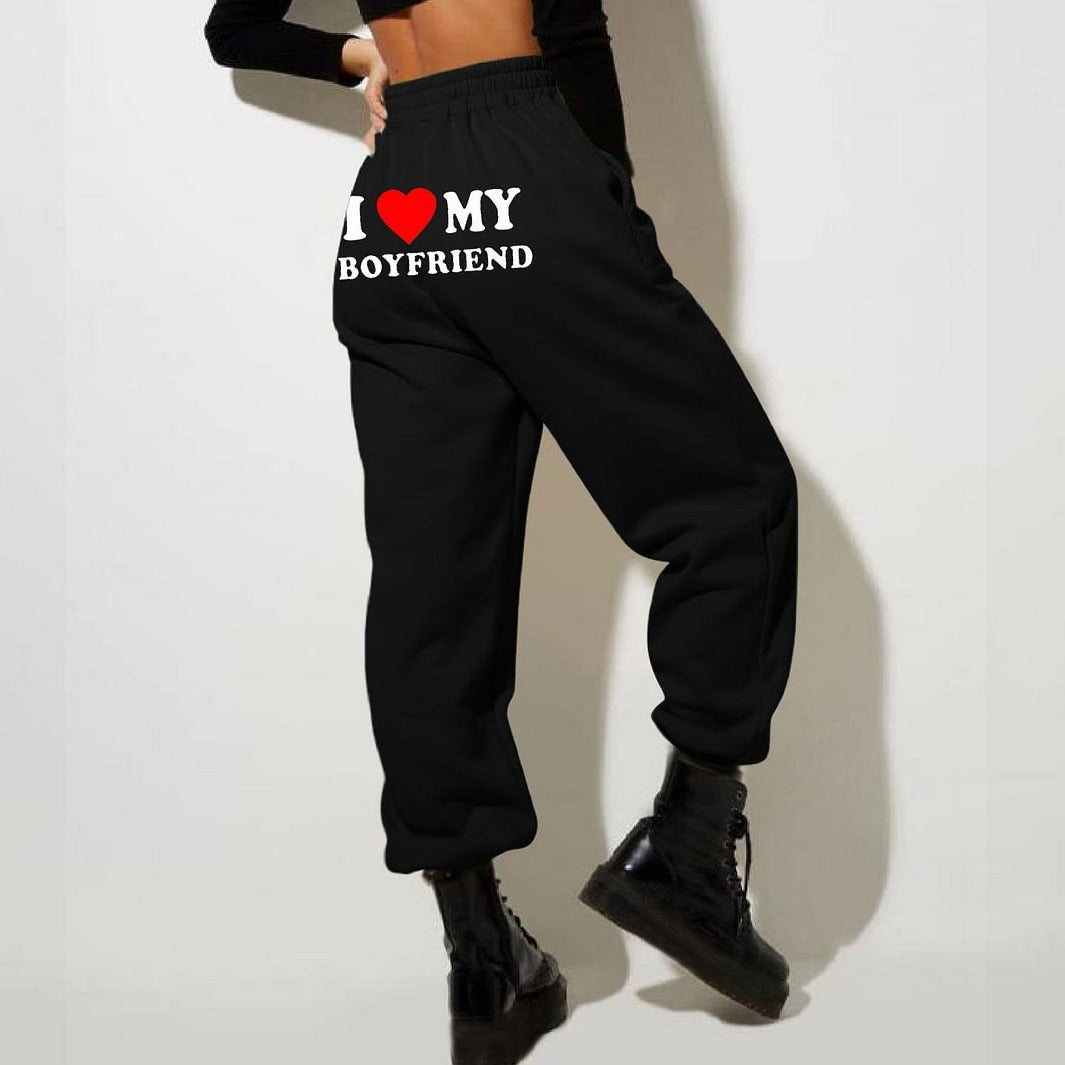 I Love My Boyfriend Jogginghose