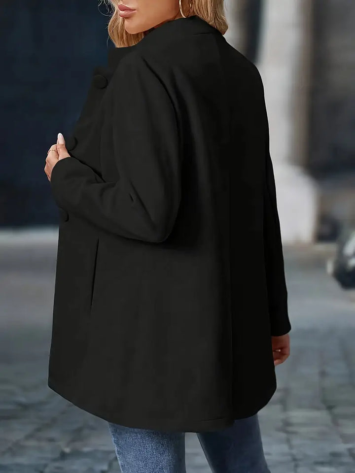 Damen Winter Mantel mit Knöpfen