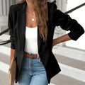 Damen Stilvoller Maßgeschneiderter Blazer für Freizeitlook