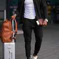 Herren Freizeit-Jogger-Trainingsanzug-Set
