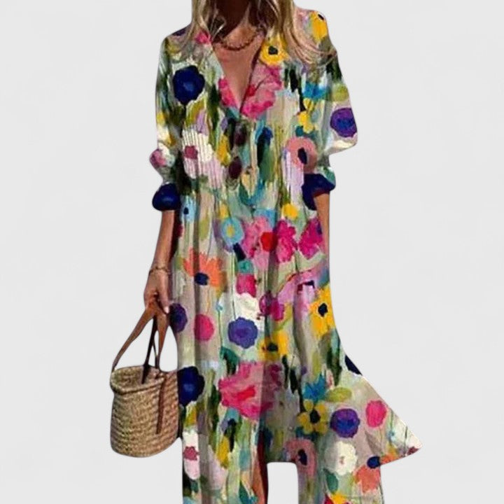 Elegantes Boho-Kleid