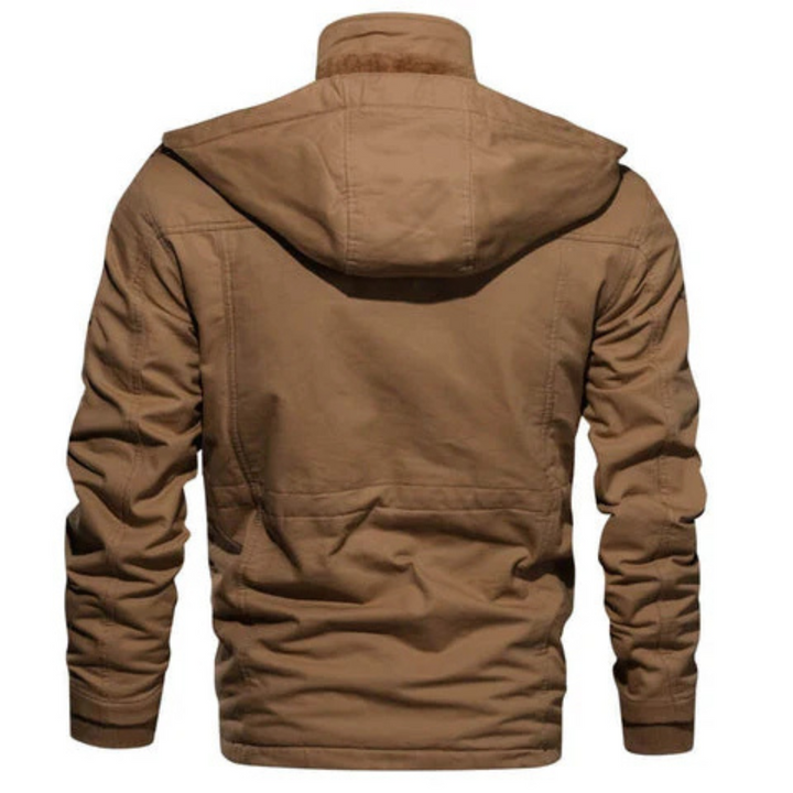 Herren Übergangsjacke mit warmem Futter & Multitaschen