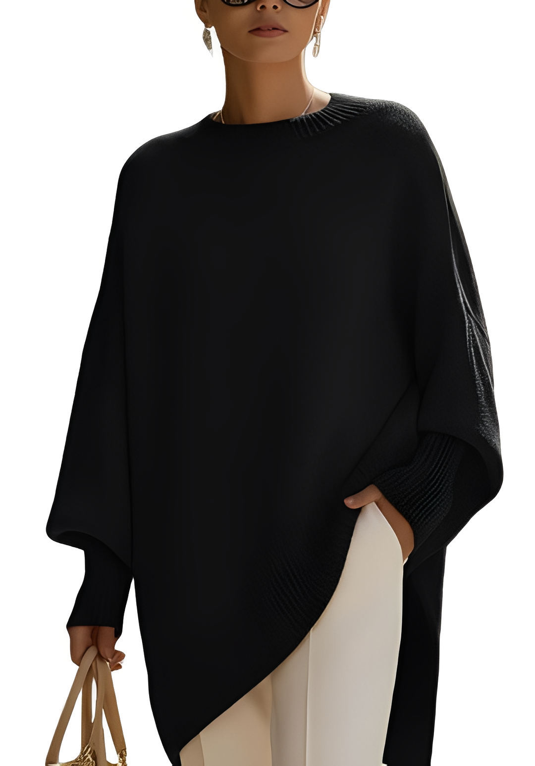 Modischer Oversize-Pullover für Damen
