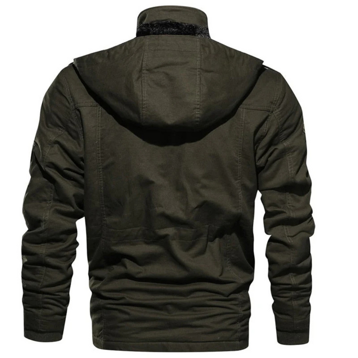 Herren Übergangsjacke mit warmem Futter & Multitaschen