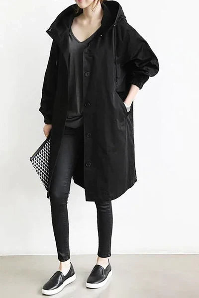 Stilvolle Dünne Regenjacke