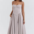 Korsett-Midikleid