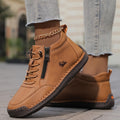 Damen Bequeme Schnürschuhe mit Reißverschluss
