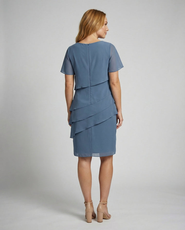 Schlankmachendes Elegantes Kleid