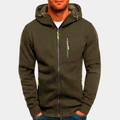 Lässiger Herren-Hoodie mit Reißverschluss