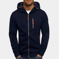 Lässiger Herren-Hoodie mit Reißverschluss