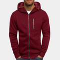 Lässiger Herren-Hoodie mit Reißverschluss