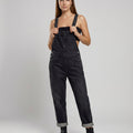 Denim Cross Back Latzhose Damen