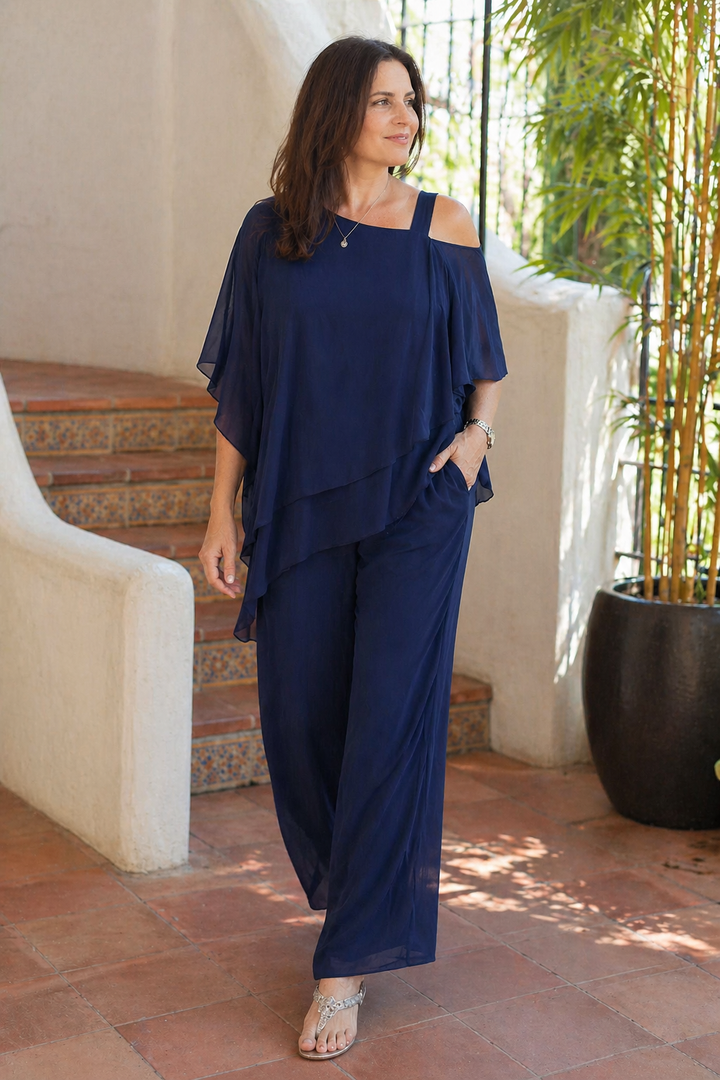 Luxus-Chiffon-Set für elegante Abende