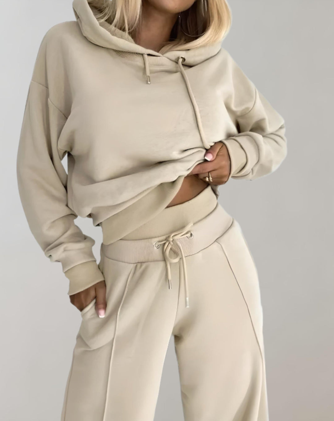 Freizeit Hoodie & Jogginganzug Set für Damen