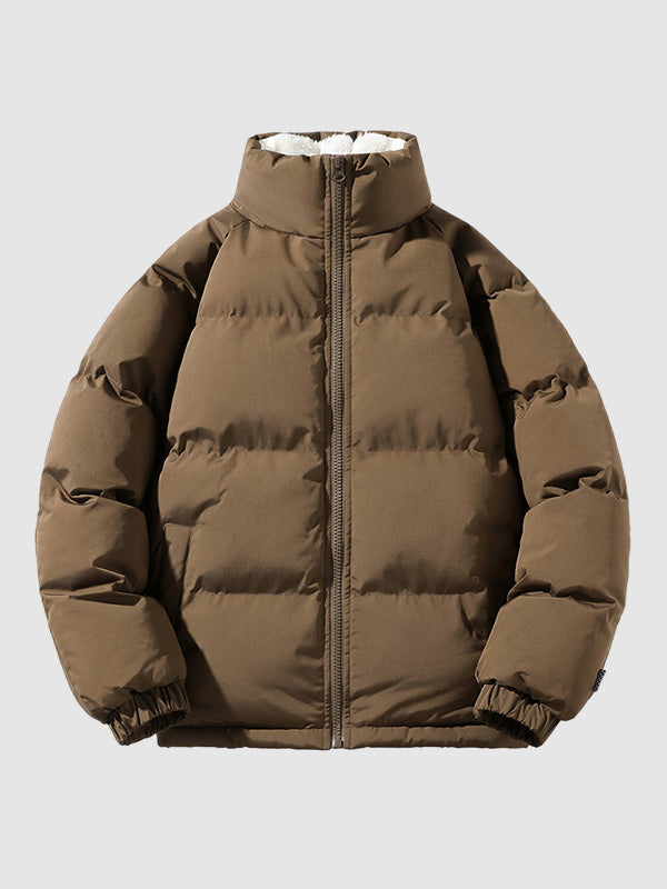 Herren Gefütterte Pufferjacke mit Warm & Leicht | Zeitlos