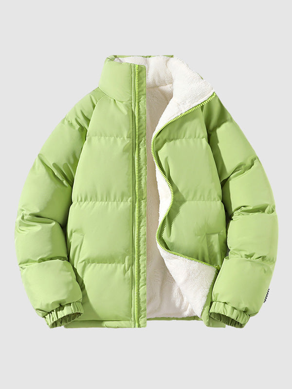 Herren Gefütterte Pufferjacke mit Warm & Leicht | Zeitlos