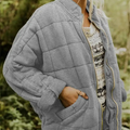 Damen Übergangsjacke Warm Bequem Leicht für Frühling