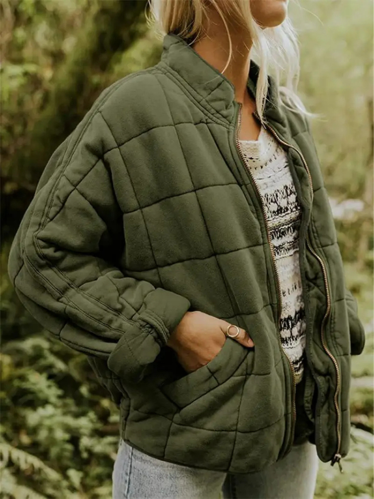 Damen Übergangsjacke Warm Bequem Leicht für Frühling