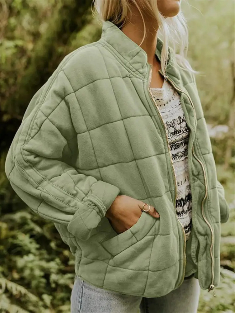 Damen Übergangsjacke Warm Bequem Leicht für Frühling