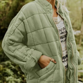 Damen Übergangsjacke Warm Bequem Leicht für Frühling