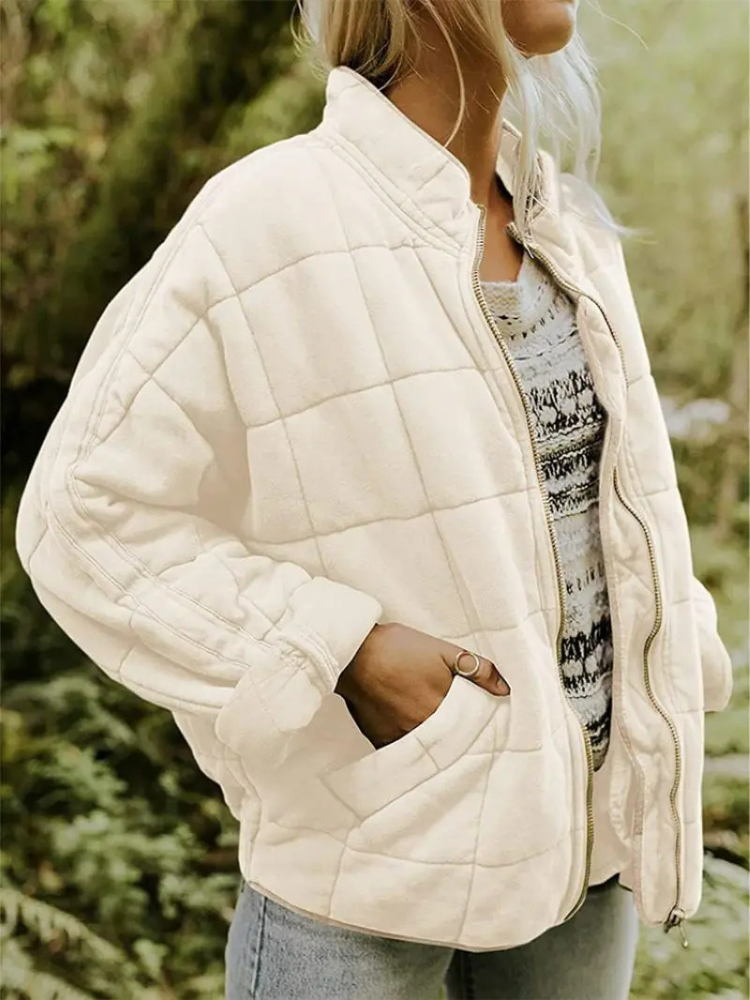 Damen Übergangsjacke Warm Bequem Leicht für Frühling