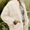 Damen Übergangsjacke Warm Bequem Leicht für Frühling