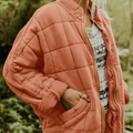 Damen Übergangsjacke Warm Bequem Leicht für Frühling