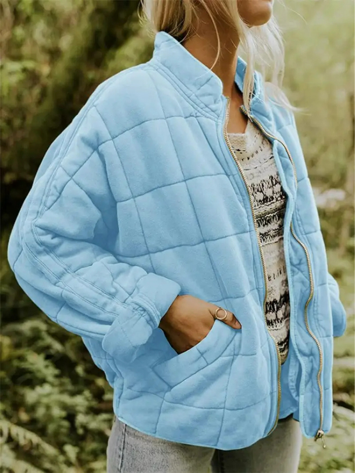 Damen Übergangsjacke Warm Bequem Leicht für Frühling