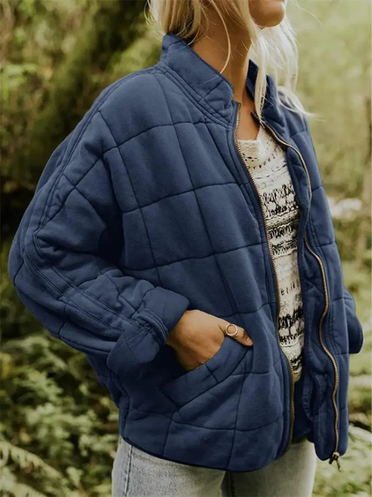Damen Übergangsjacke Warm Bequem Leicht für Frühling