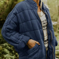 Damen Übergangsjacke Warm Bequem Leicht für Frühling