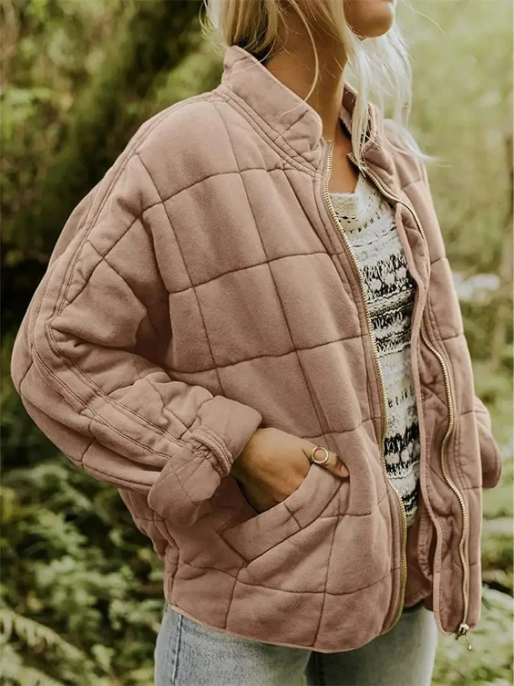 Damen Übergangsjacke Warm Bequem Leicht für Frühling