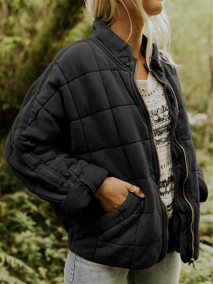 Damen Übergangsjacke Warm Bequem Leicht für Frühling
