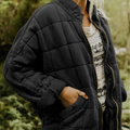 Damen Übergangsjacke Warm Bequem Leicht für Frühling
