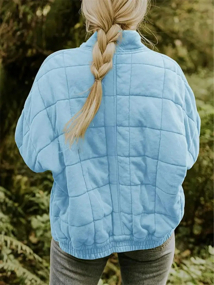 Damen Übergangsjacke Warm Bequem Leicht für Frühling