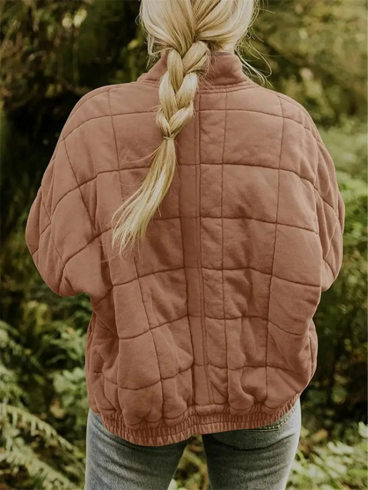 Damen Übergangsjacke Warm Bequem Leicht für Frühling