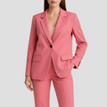 Damen Maßgeschneidertes Anzug-Set mit langem Blazer und Hose