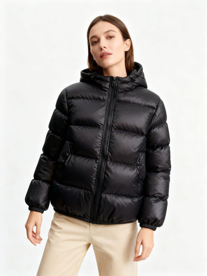 Herren Daunen Steppjacke mit Wärmender Füllung & Wintertauglichem Design