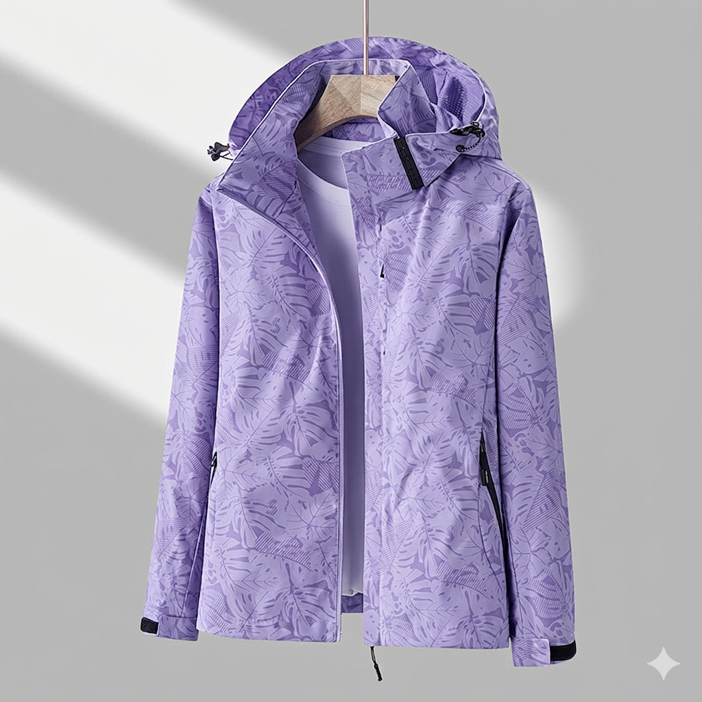 Wind- und wasserdichte Jacke für Damen